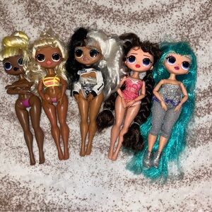 5 LOL OMG Dolls lot #1